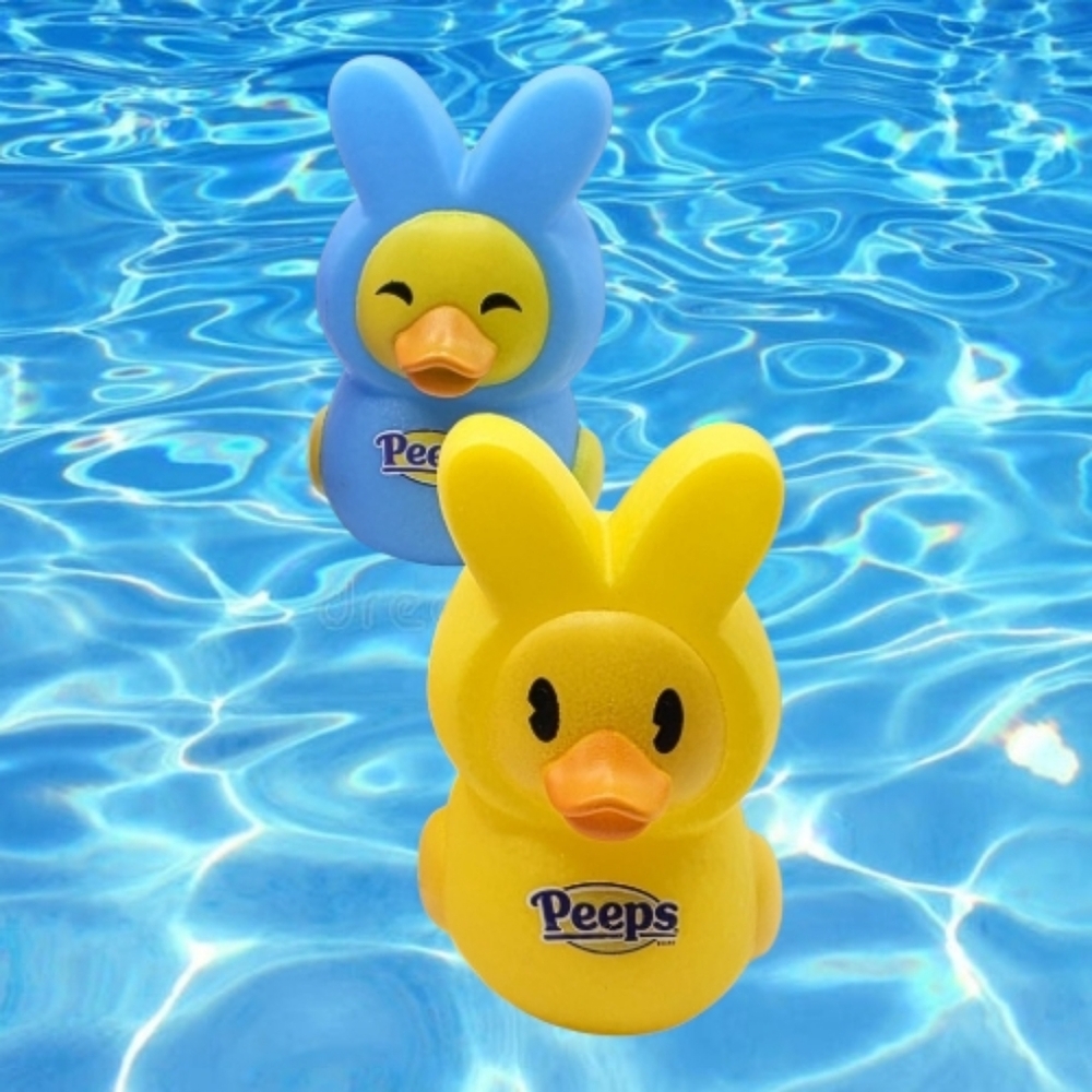Ducks Disney Duckalooz  Yellow Toys🟡💛⭐ and 💙🔵 🌀 2 Pack Pool Swim